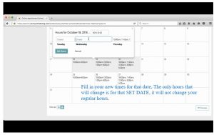 Acuity Scheduling Calendar Settings